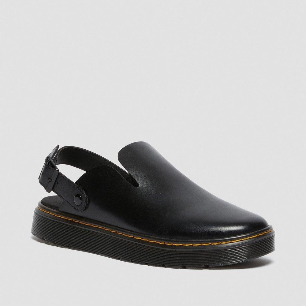Dr. Martens Carlson Lusso Leather Mules W 9